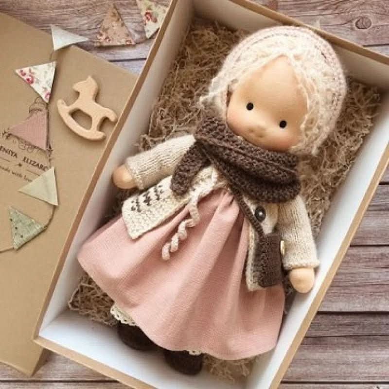 Cotton Dreamer - Unique Handmade Doll for Creative Play
