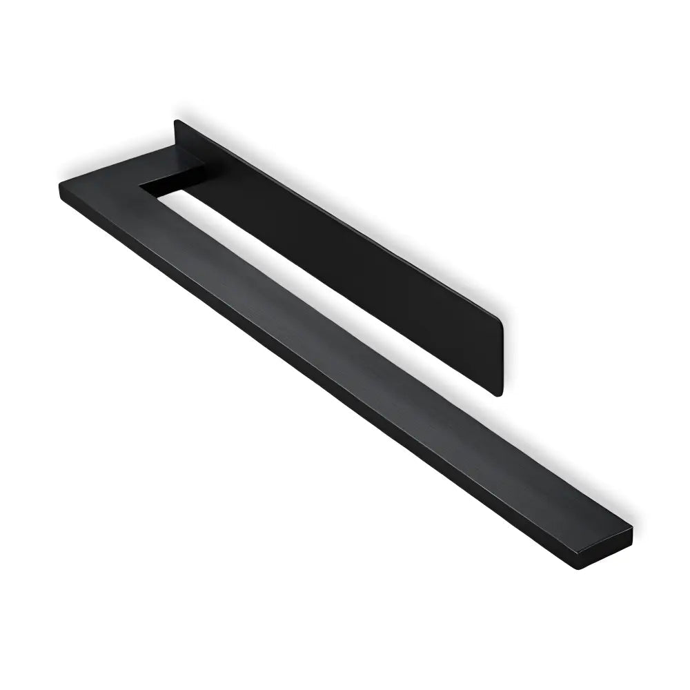 Wall-Mounted Towel Rack in Stainless Steel – No Drilling Required