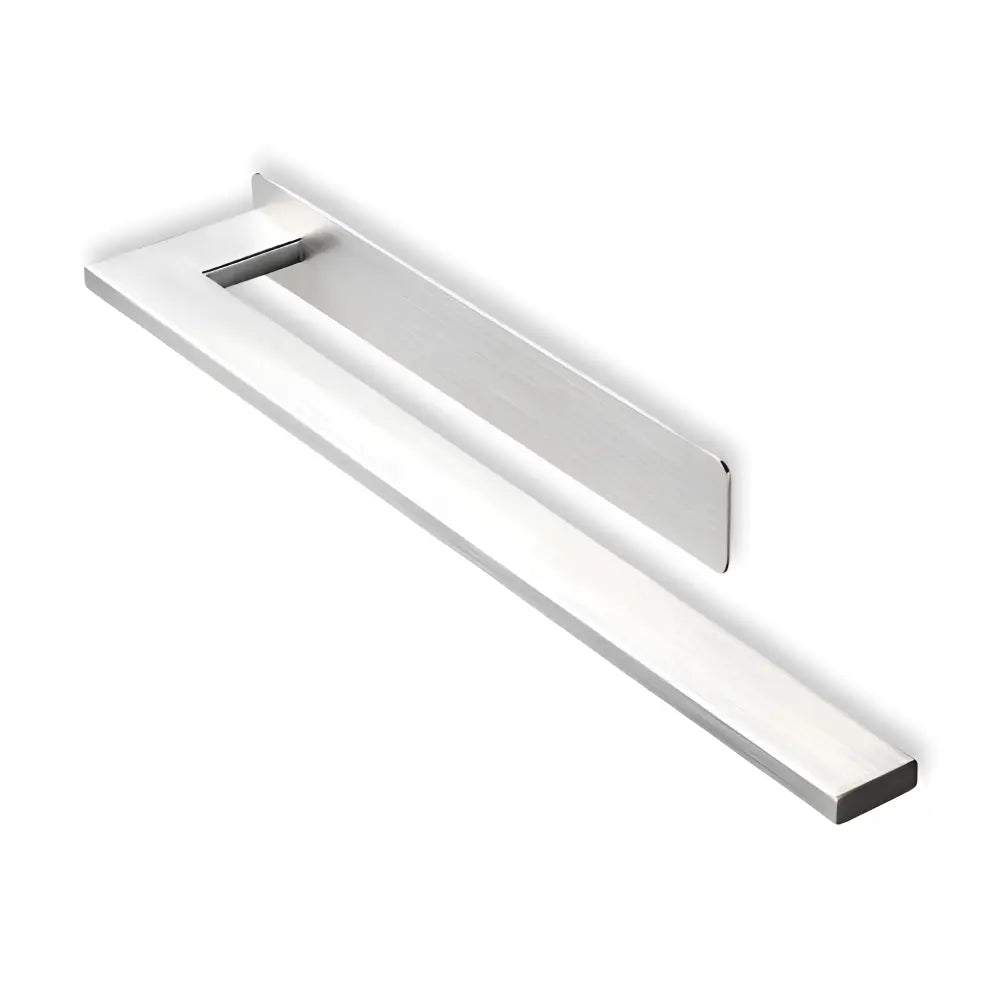 Wall-Mounted Towel Rack in Stainless Steel – No Drilling Required