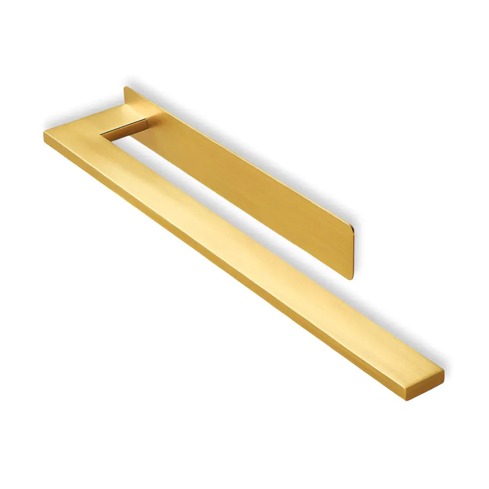 Wall-Mounted Towel Rack in Stainless Steel – No Drilling Required
