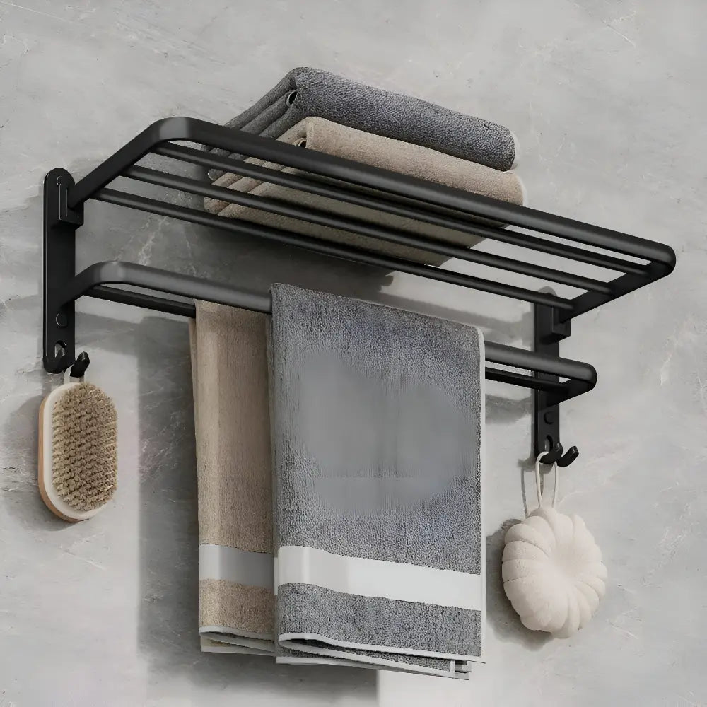 Aluminum Towel Rack with Hook