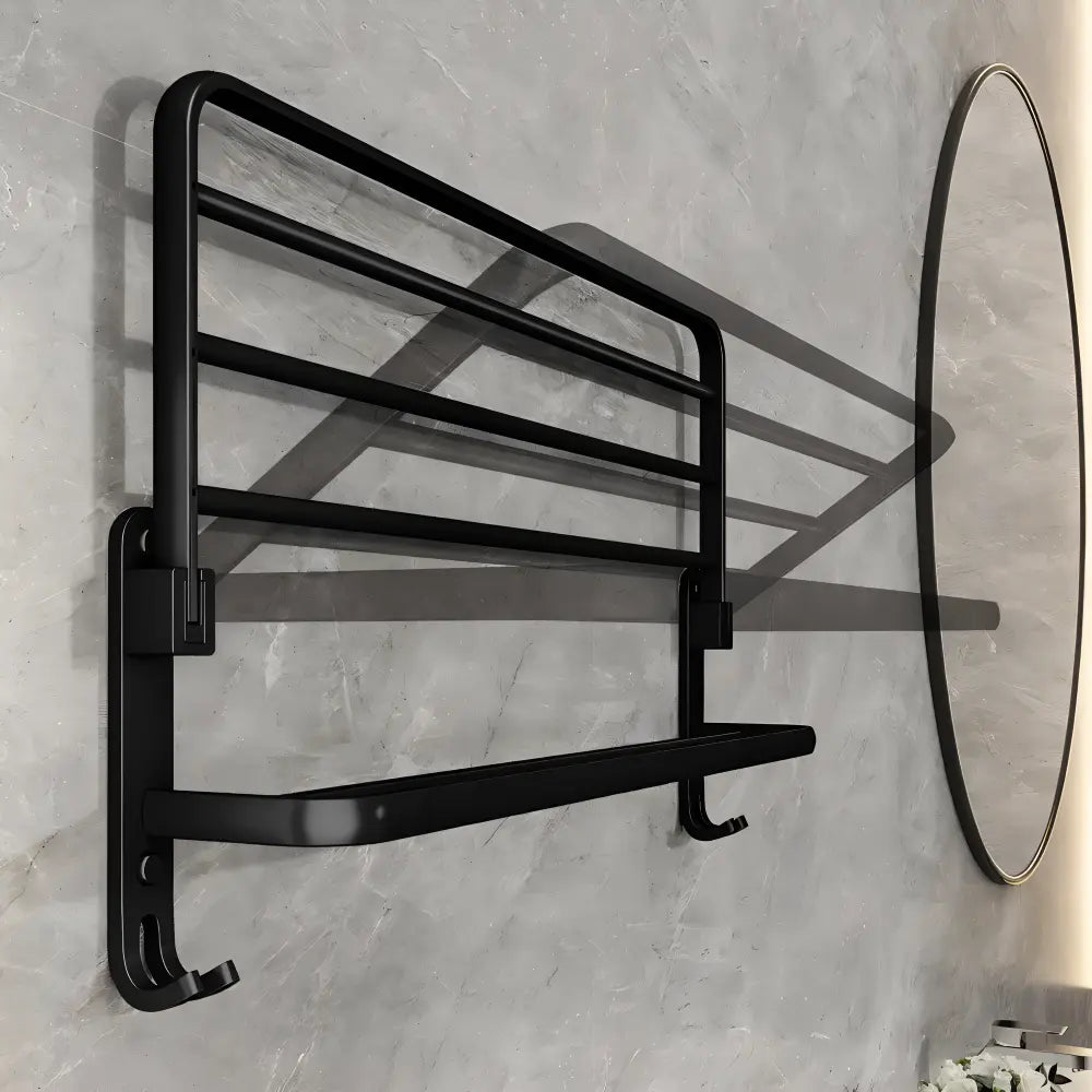 Aluminum Towel Rack with Hook