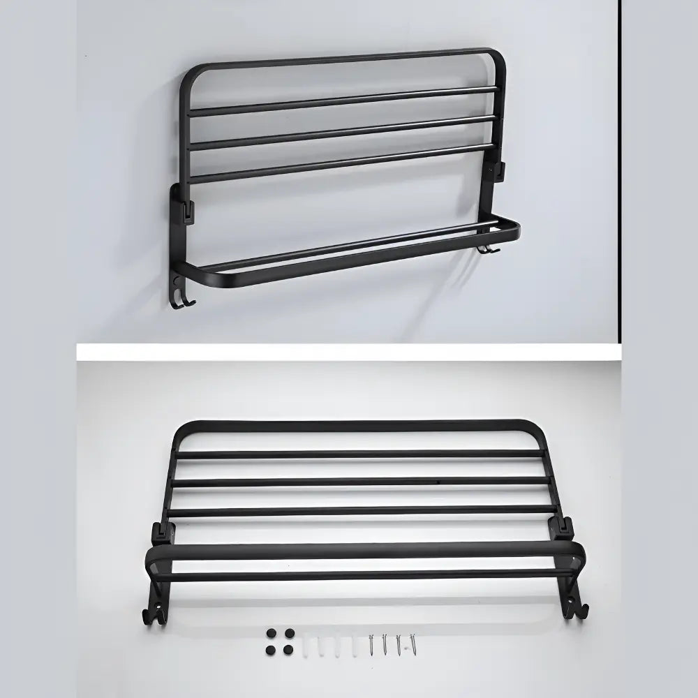 Aluminum Towel Rack with Hook