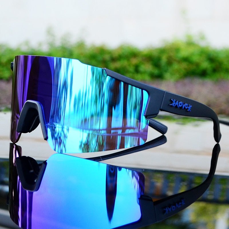Mirrored Sports Sunglasses for Cycling and Outdoor Use