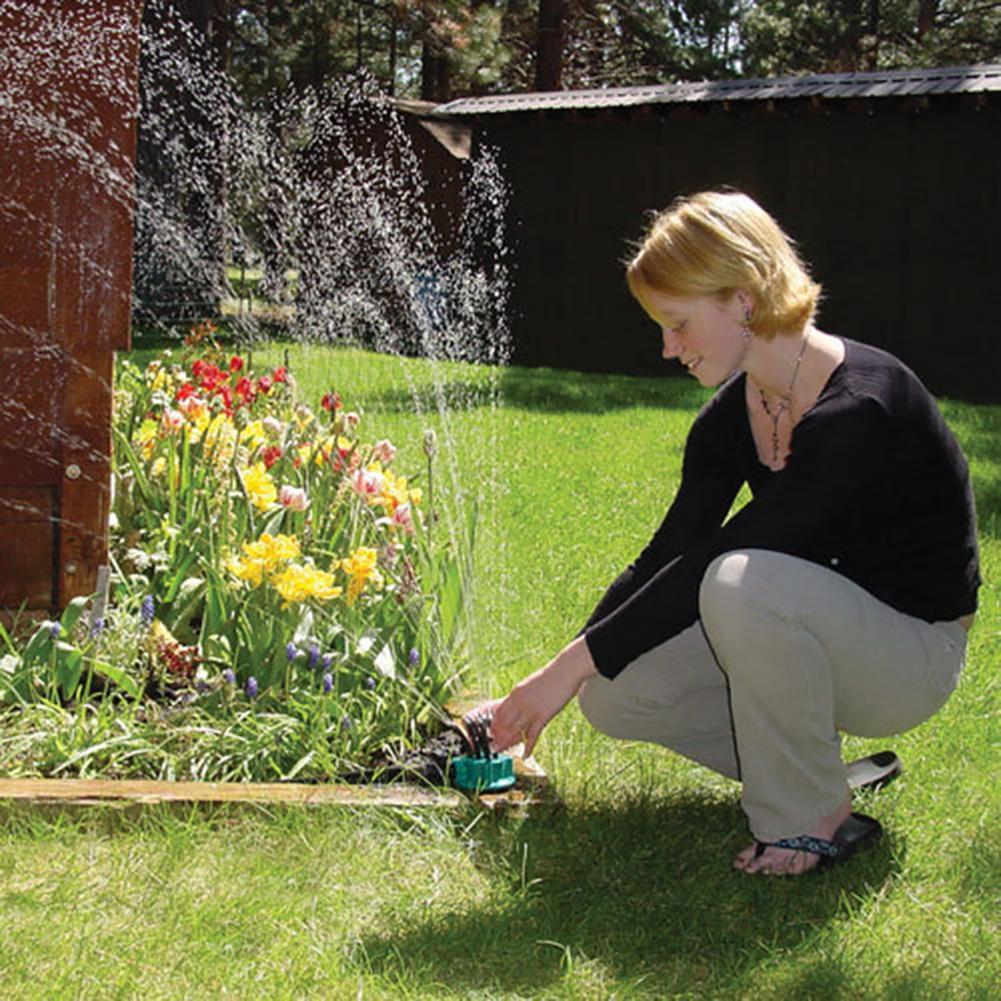 360 Degree Irrigation Garden Sprinkler - Adjustable 12-in-1 System