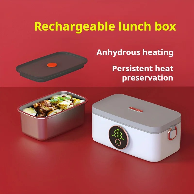 Portable Electric Food Warmer with Wireless Convenience