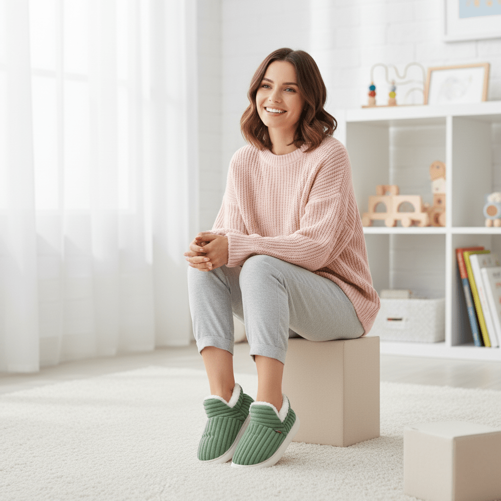 Cozy Thermal Slippers for Indoor Comfort and Support