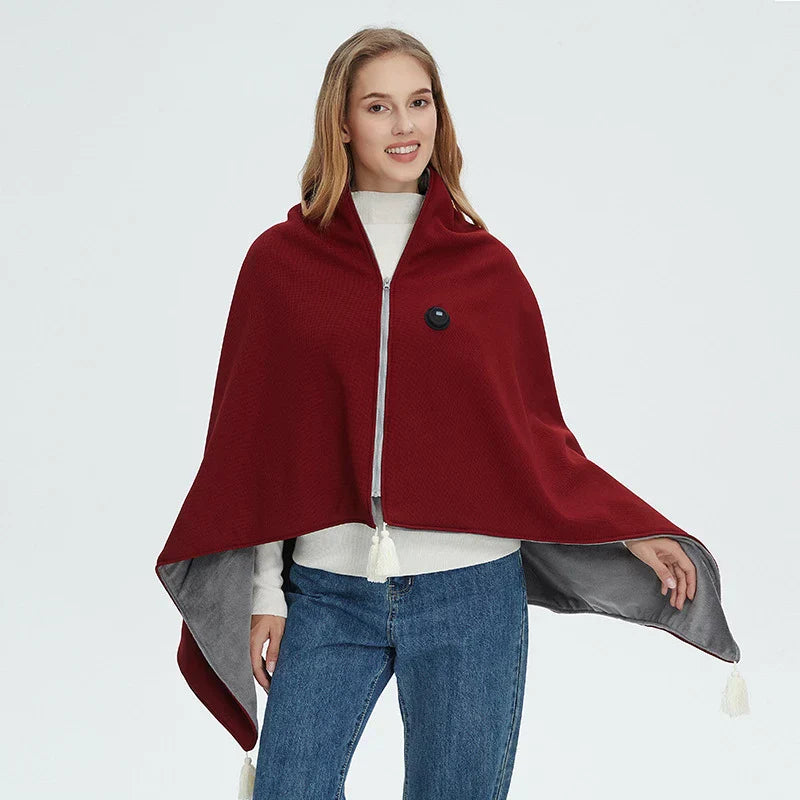 Portable Heated Blanket | USB Wearable Heating Blanket