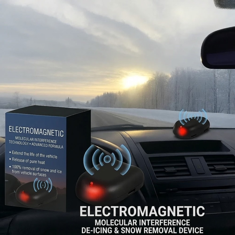 Windshield De-Icing Spray for Removing Ice, Frost, and Snow