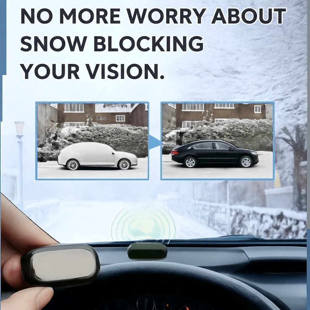 Windshield De-Icing Spray for Removing Ice, Frost, and Snow