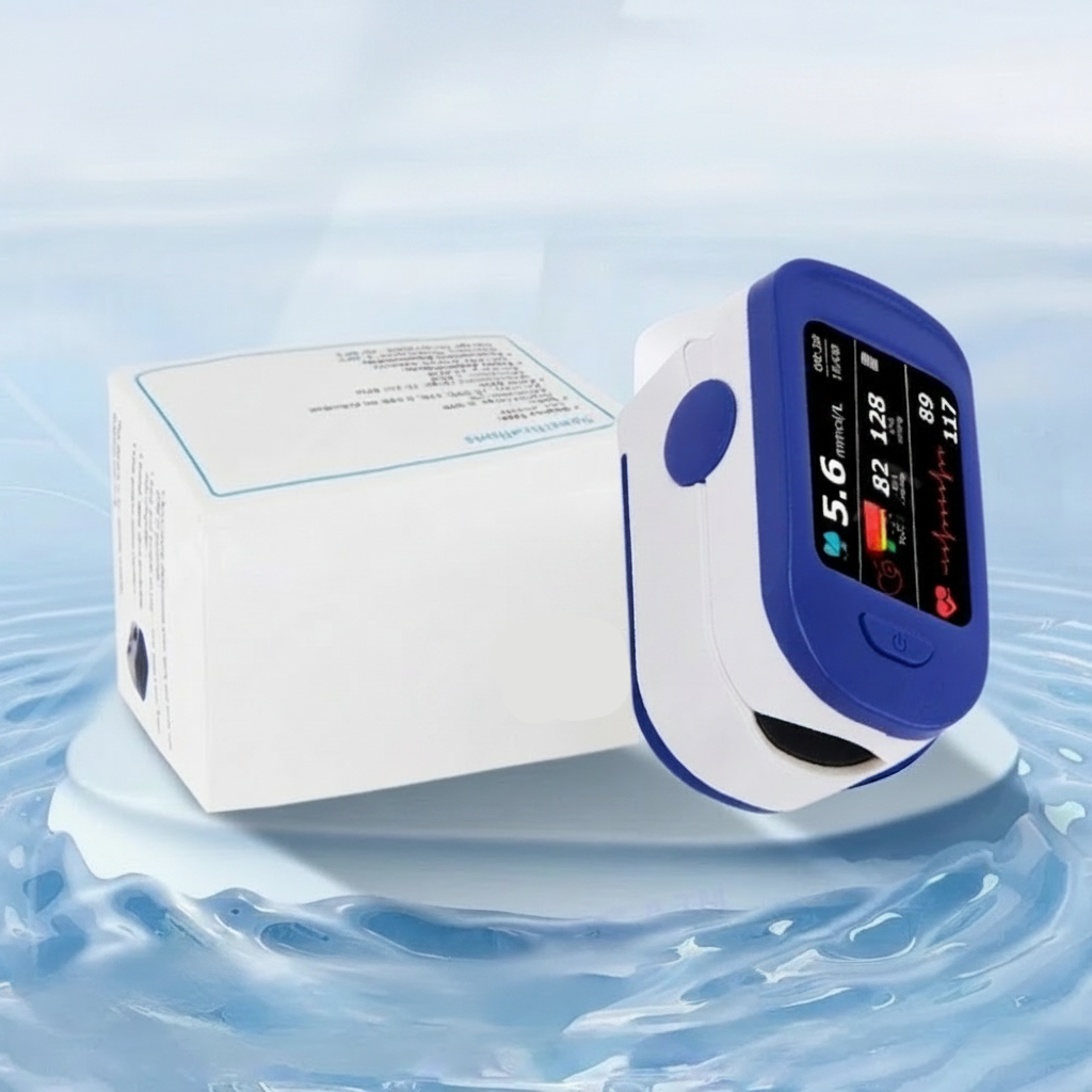 LED Display Fingertip Pulse Oximeter for Digital Readings