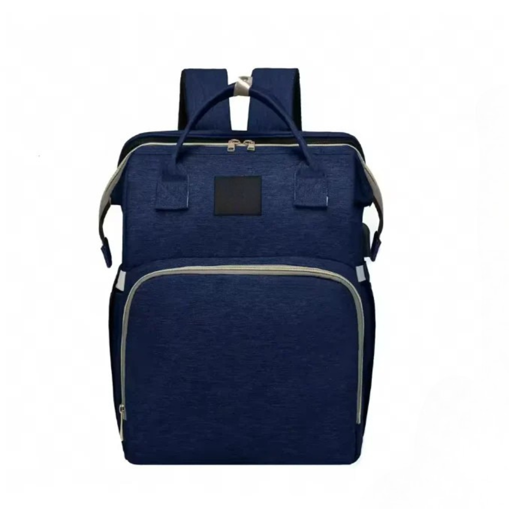Diaper Bag for Babies with Collapsible Crib Feature