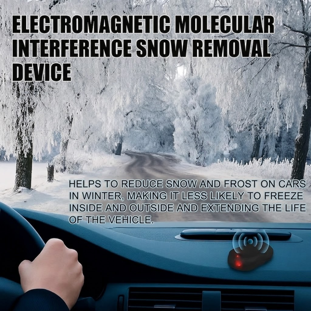 Windshield De-Icing Spray for Removing Ice, Frost, and Snow