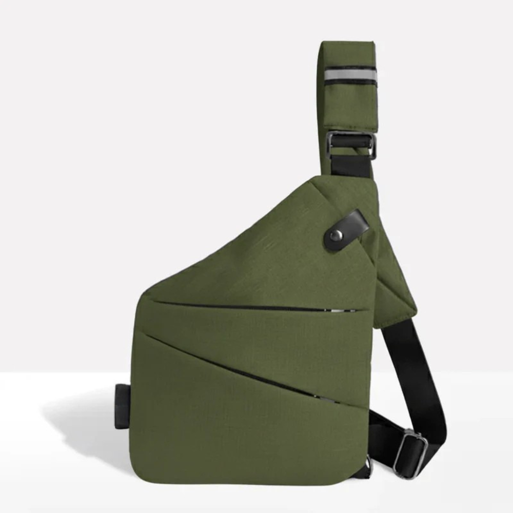 Anti-Theft Crossbody Bag for Secure Storage