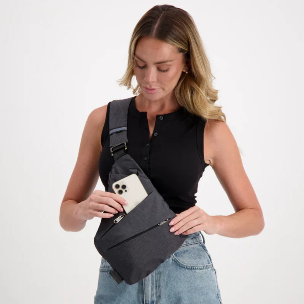 Anti-Theft Crossbody Bag for Secure Storage