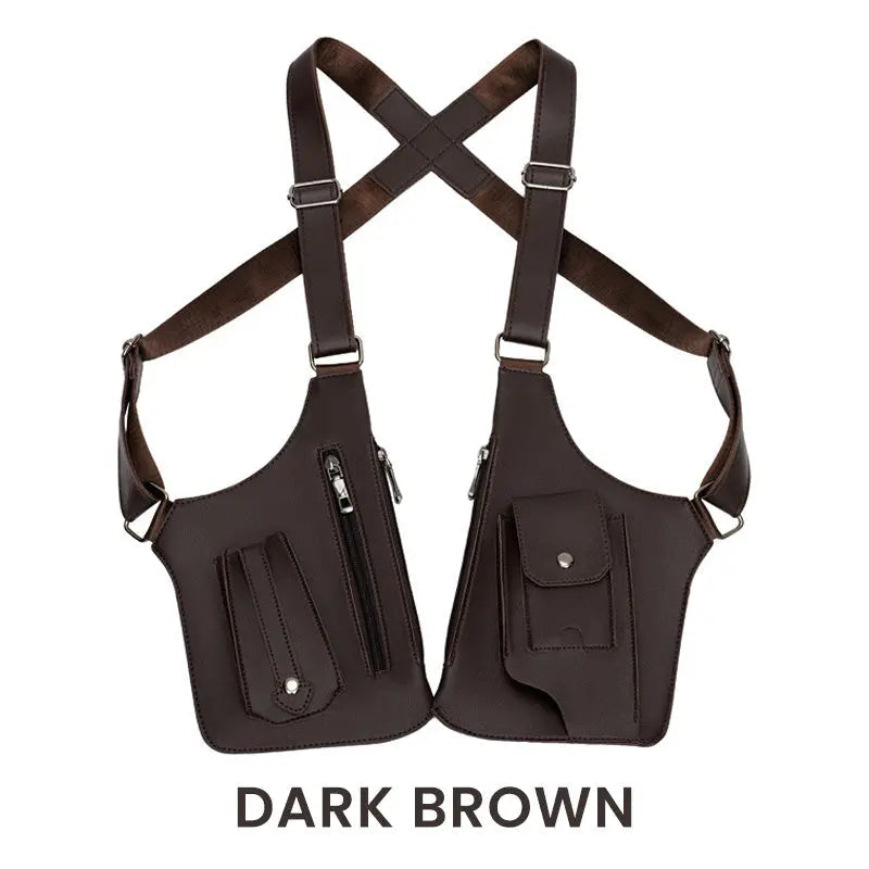 Multi-Compartment Crossbody Sling Bag for Men | Anti-Theft Travel Pack
