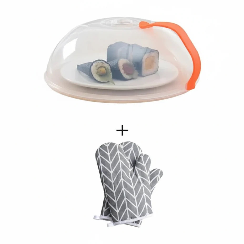 Microwave Food Splash Guard – Cover for Splatter Protection