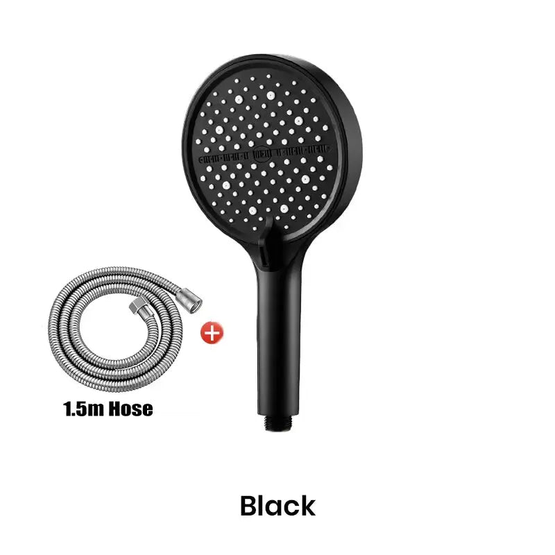 Handheld Showerhead with 7 Spray Modes – High Pressure