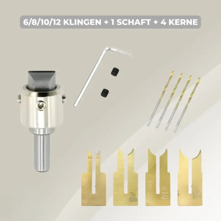 Hard Metal Wood Bead Drilling Kit