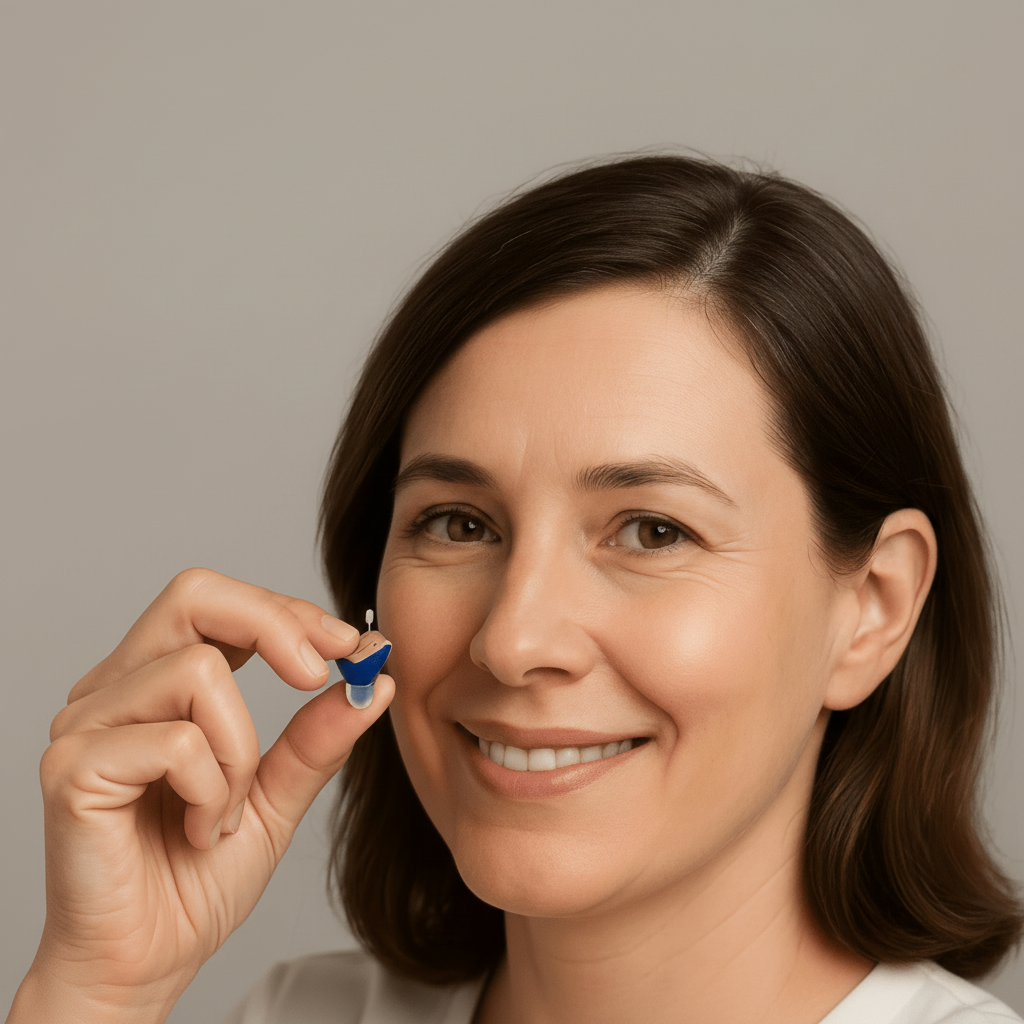 Invisible In-Ear Hearing Aids | Rechargeable for 3 Days | Feedback-Free