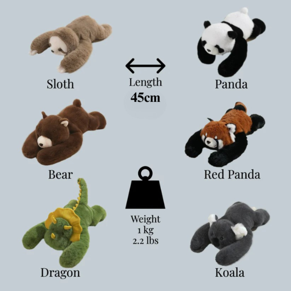 Plush Animal Pillow Toy for Cuddling – Soft and Adorable Hugging Buddy
