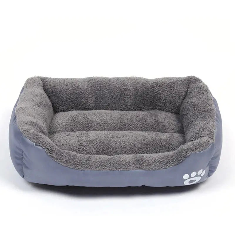 Cozy Washable Dog Bed in Fleece – Available in Sizes S to 2XL