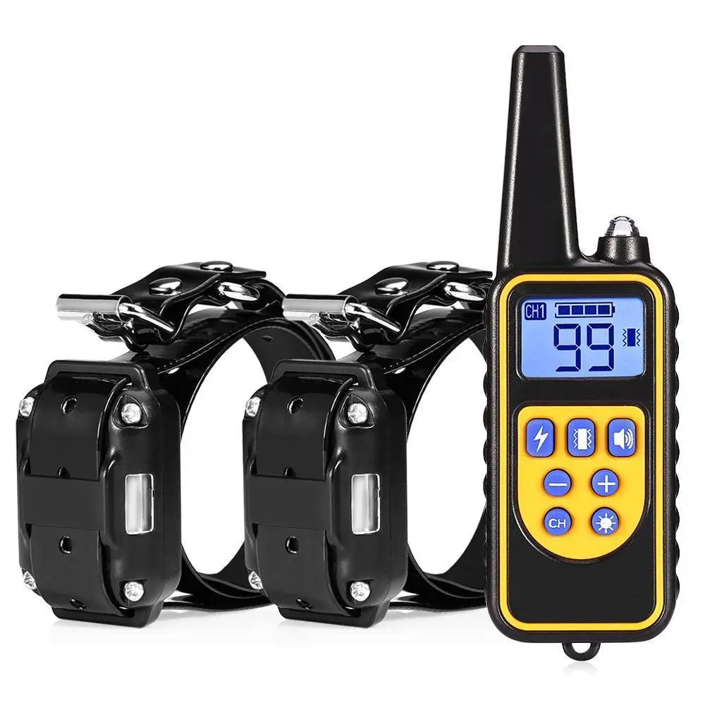 Remote-Controlled Waterproof Dog Training Collar – 3 Training Modes
