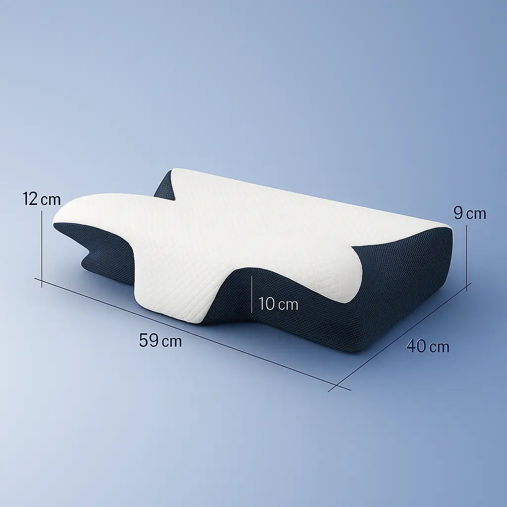 Contour Memory Foam Pillow for Cervical Neck Support - Orthopedic