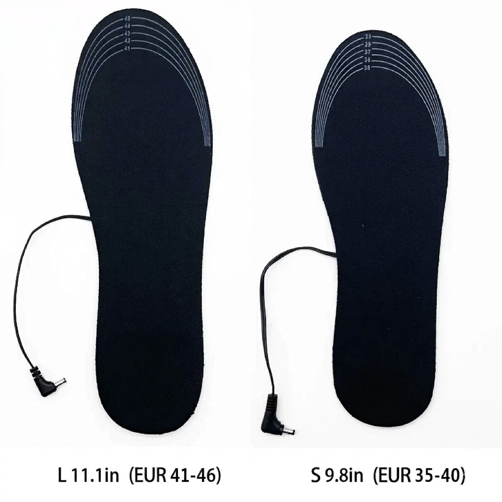 Adjustable Temperature Control Heated Insoles for Outdoor Use