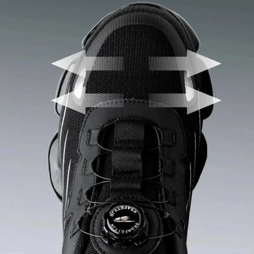 Orthopedic Support Work Shoes for Men with Non-Slip Grip