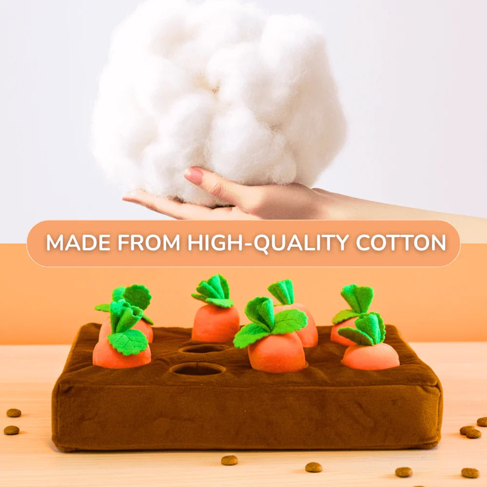 Washable Dog Puzzle Mat with Non-Slip Base for Treats