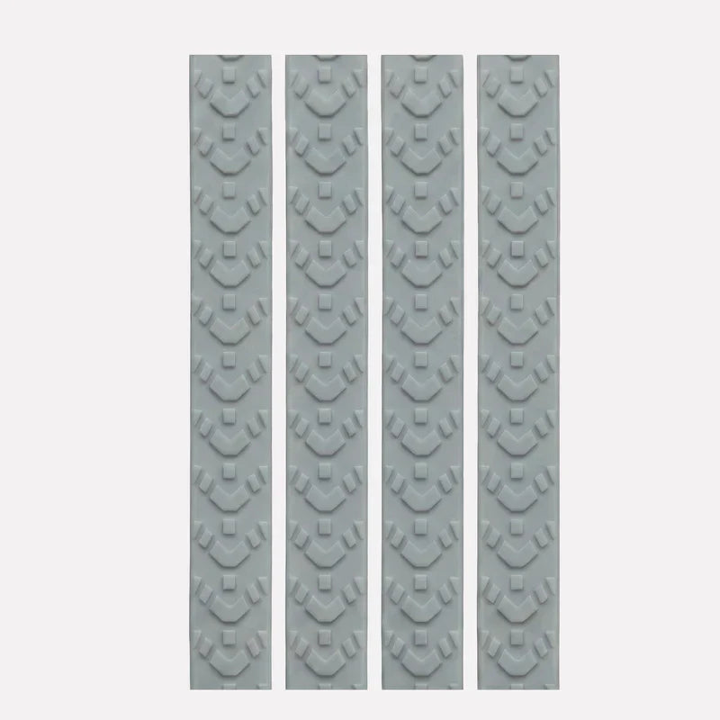 Set of 8 Silicone Wheel Covers for Luggage with Shock Absorption