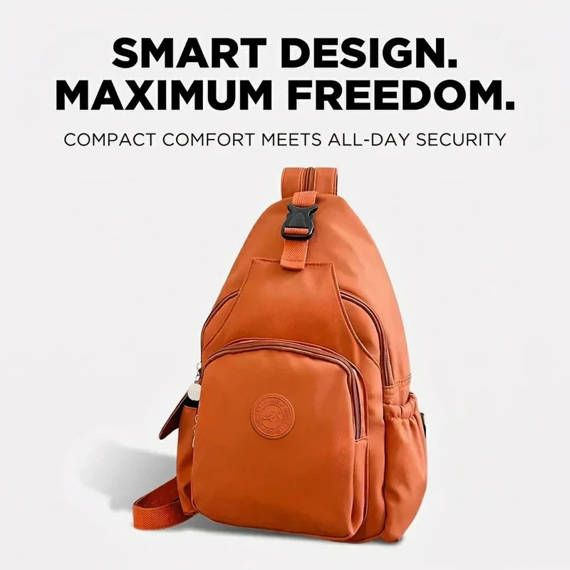 Adjustable Strap Crossbody Bag - Convertible Design