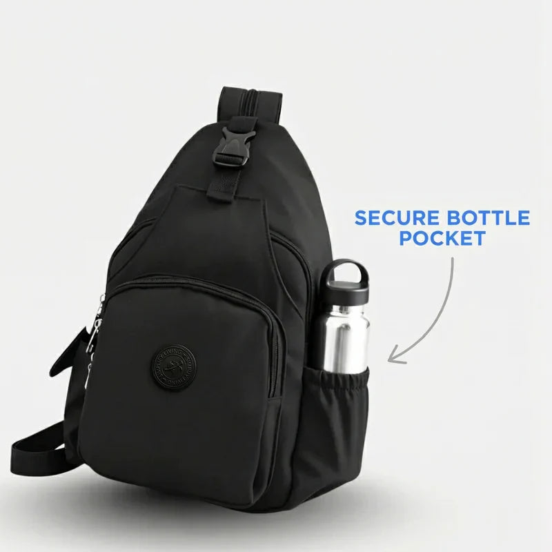Adjustable Strap Crossbody Bag - Convertible Design