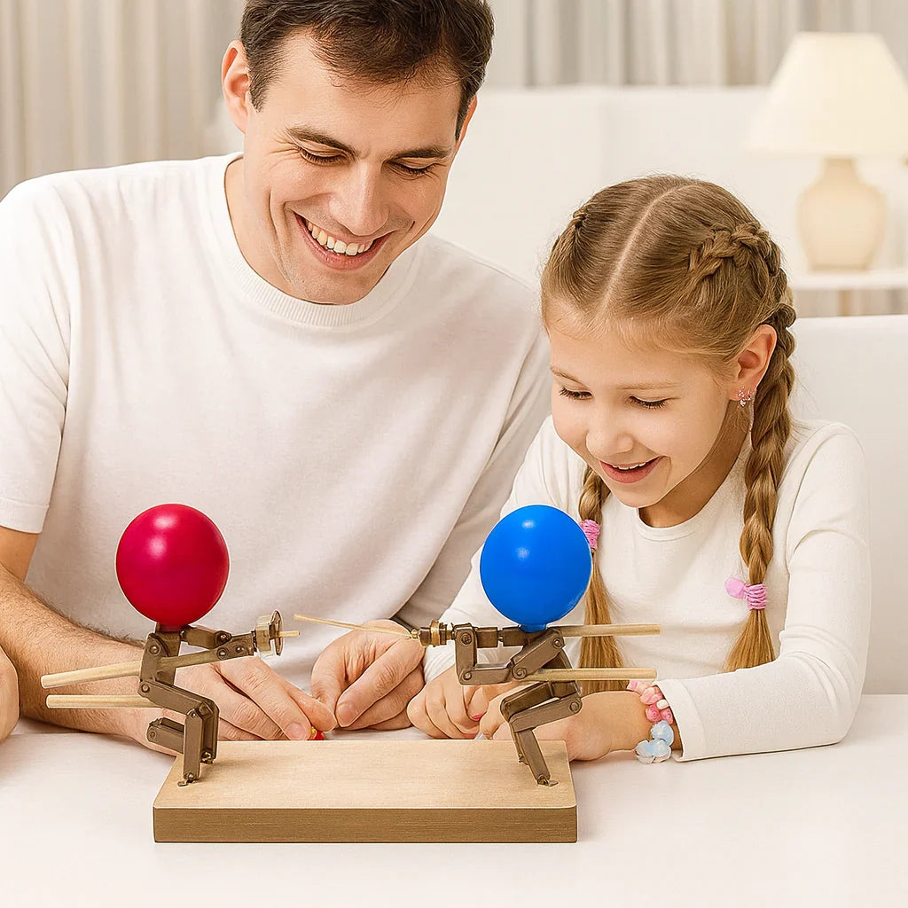 Puppet Fighters Balloon Battle Game Toy