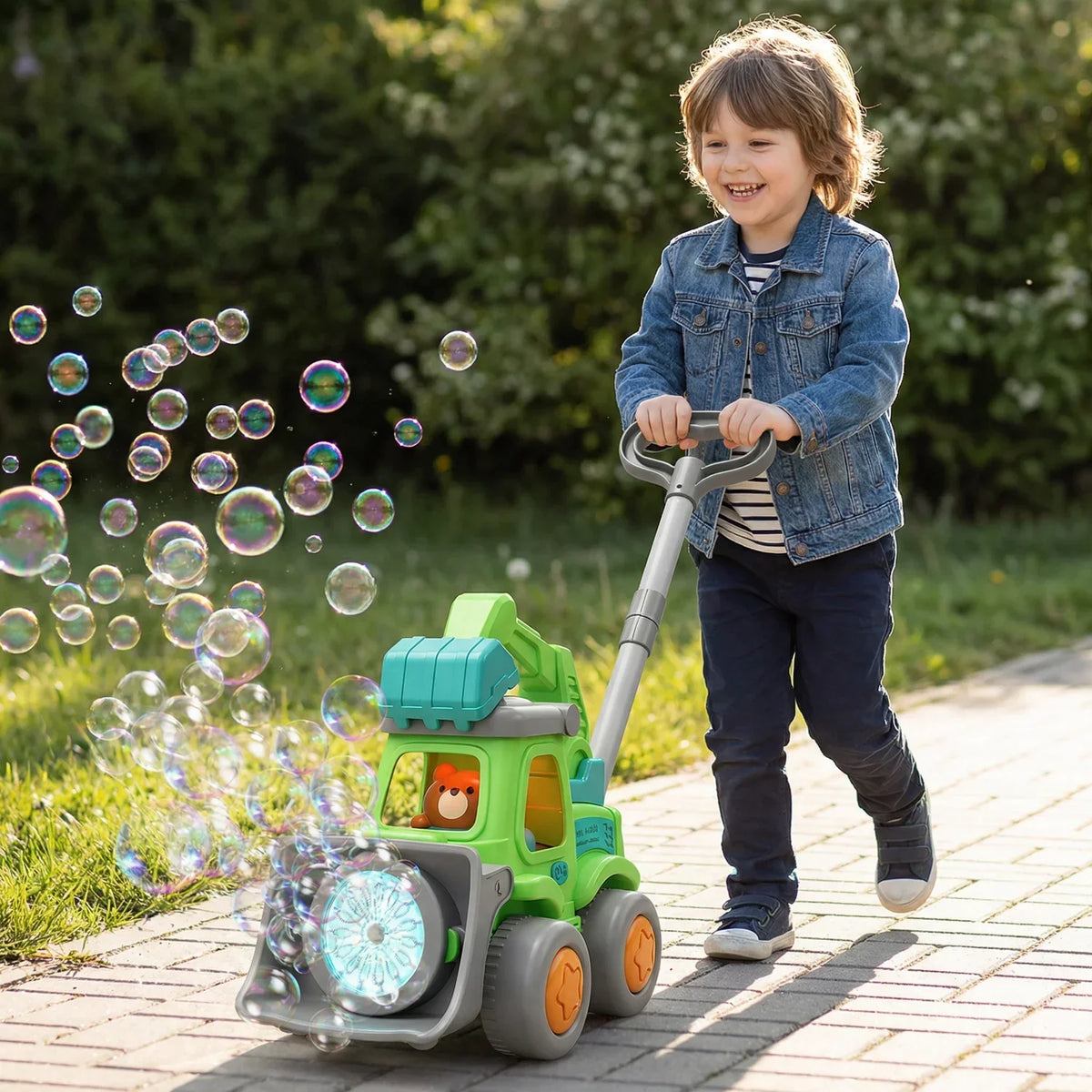 Bubble Toy Push Walker for Babies