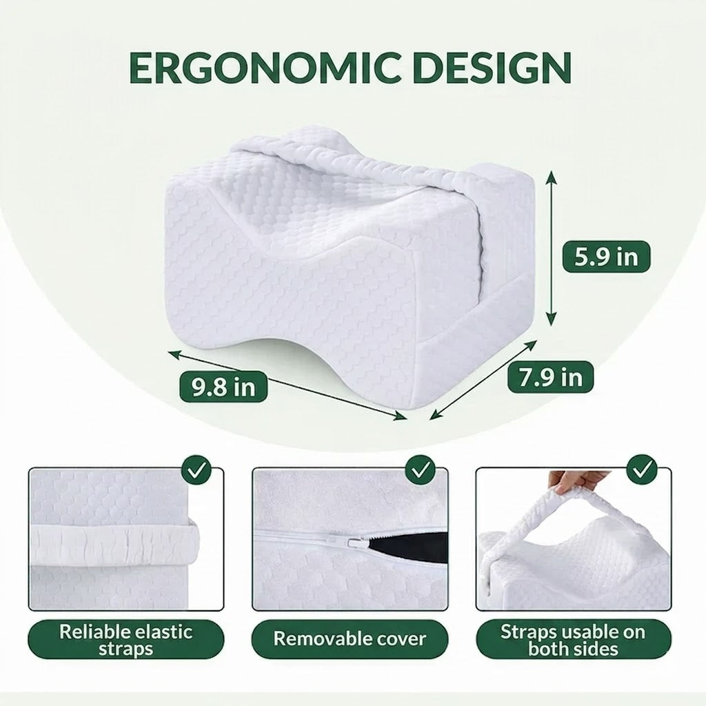Memory Foam Support Cushion for Legs – Ergonomic Pillow