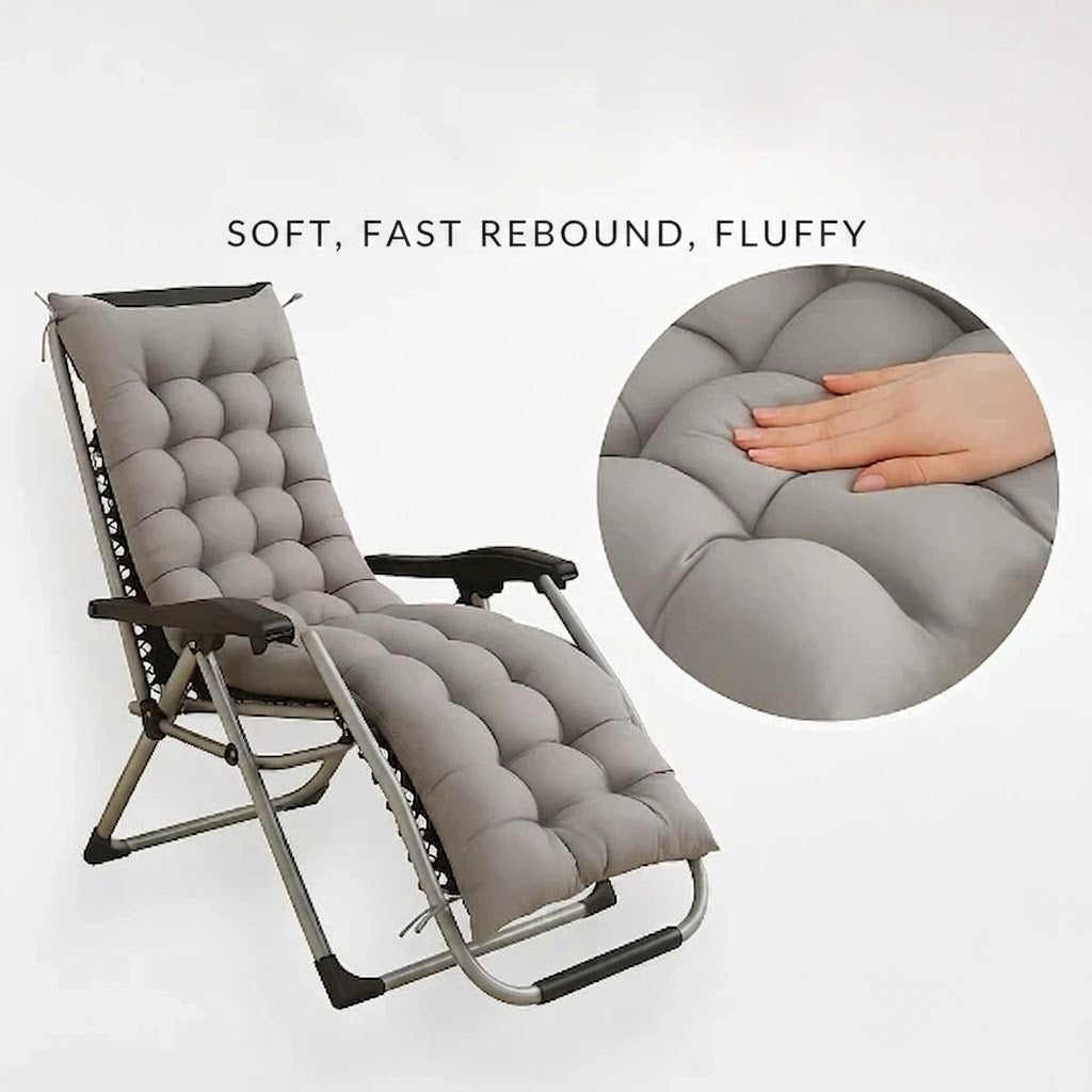 Ergonomic Comfort Cushion for Lounge Chair