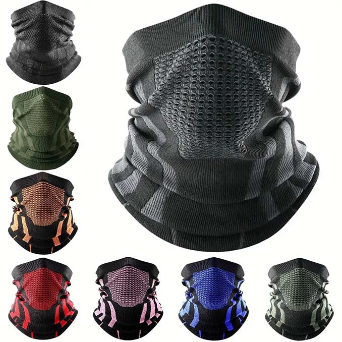 Outdoor Protection Face Mask for Winter with Breathable Fabric