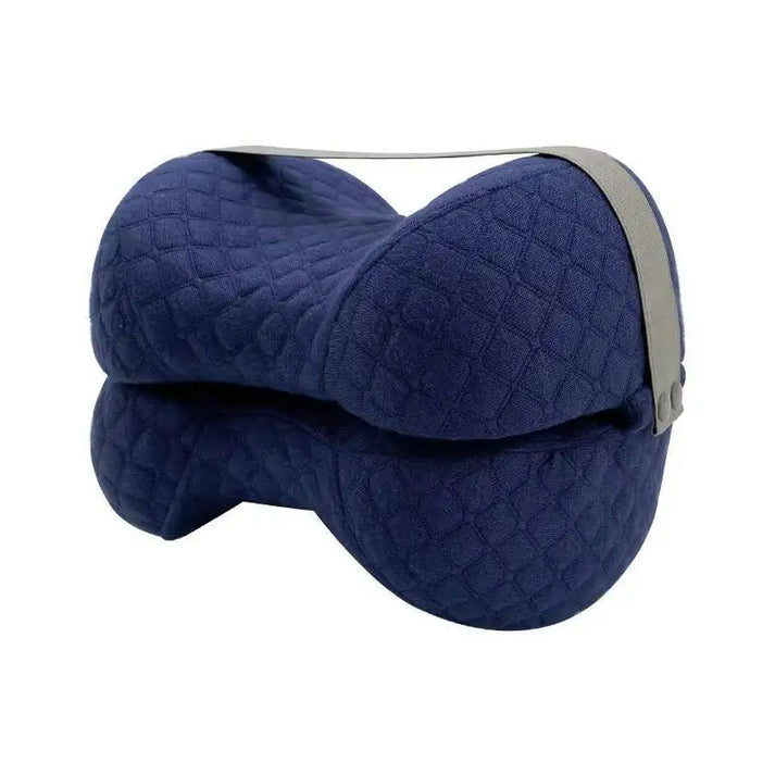 Knee and Leg Support Pillow with Contoured Design