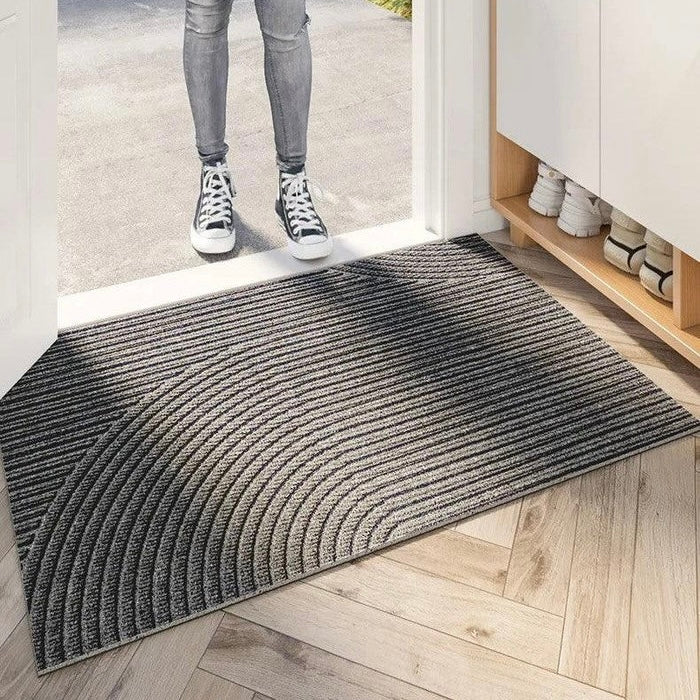 Non-Slip Sand Trap Door Mat - Durable Clean Step Design