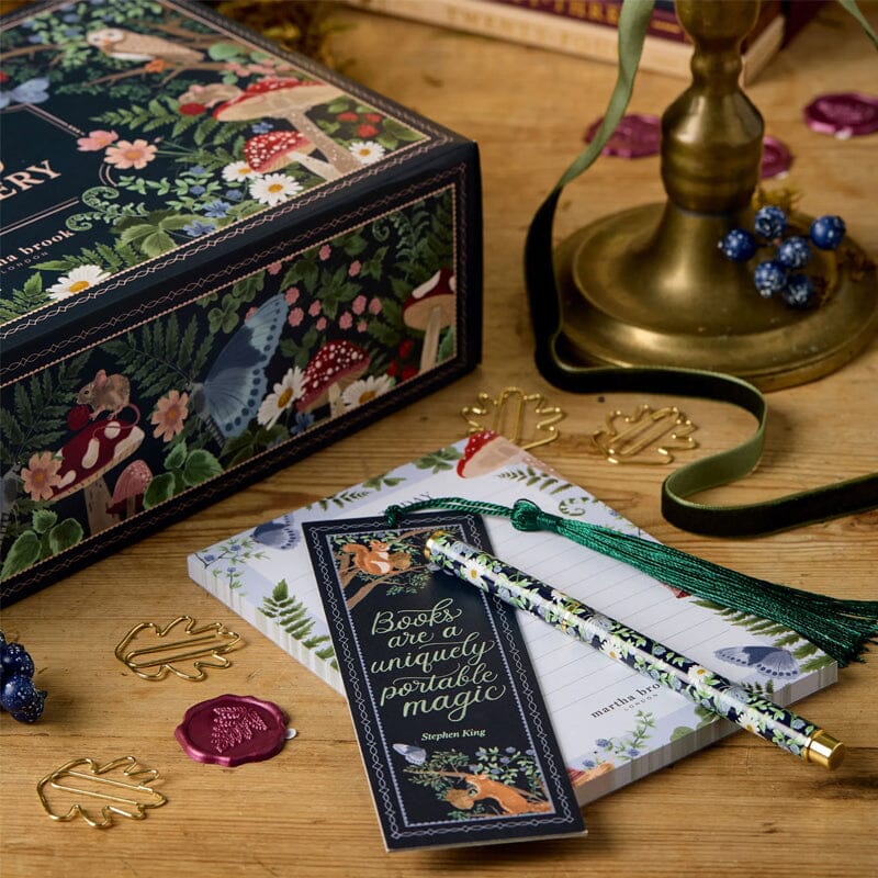 Winter Forest Themed Advent Calendar for Stationery Lovers