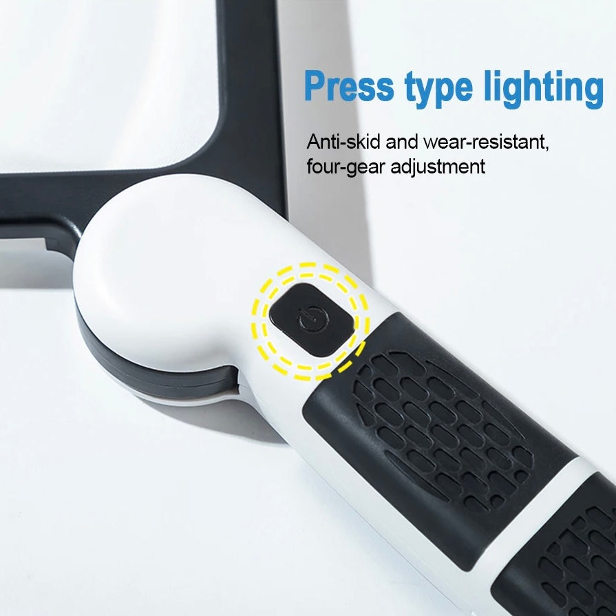 Handheld Magnifier with 5X Magnification and LED Light – 3 Settings