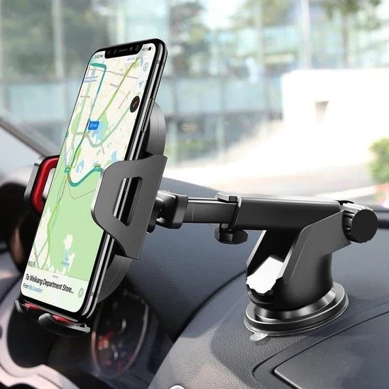 Car Phone Mount with Strong Suction Cup for Universal Fit