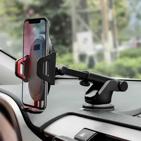 Car Phone Mount with Strong Suction Cup for Universal Fit
