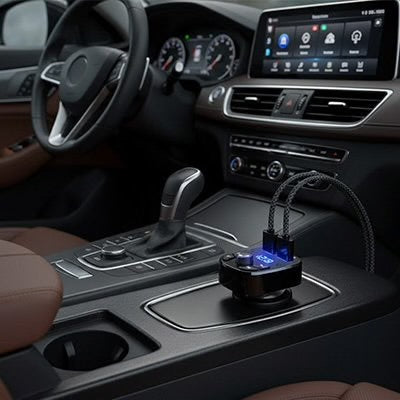 Car Bluetooth Adapter for FM Transmission