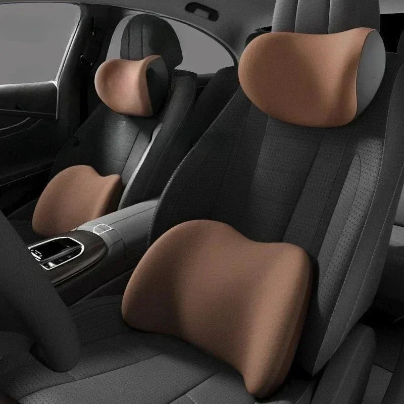 Memory Foam Lumbar Support Cushion for Ergonomic Car Comfort
