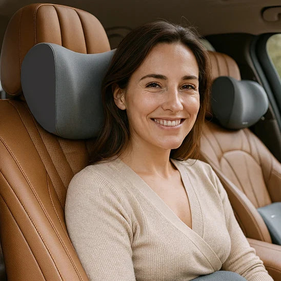 Memory Foam Lumbar Support Cushion for Ergonomic Car Comfort