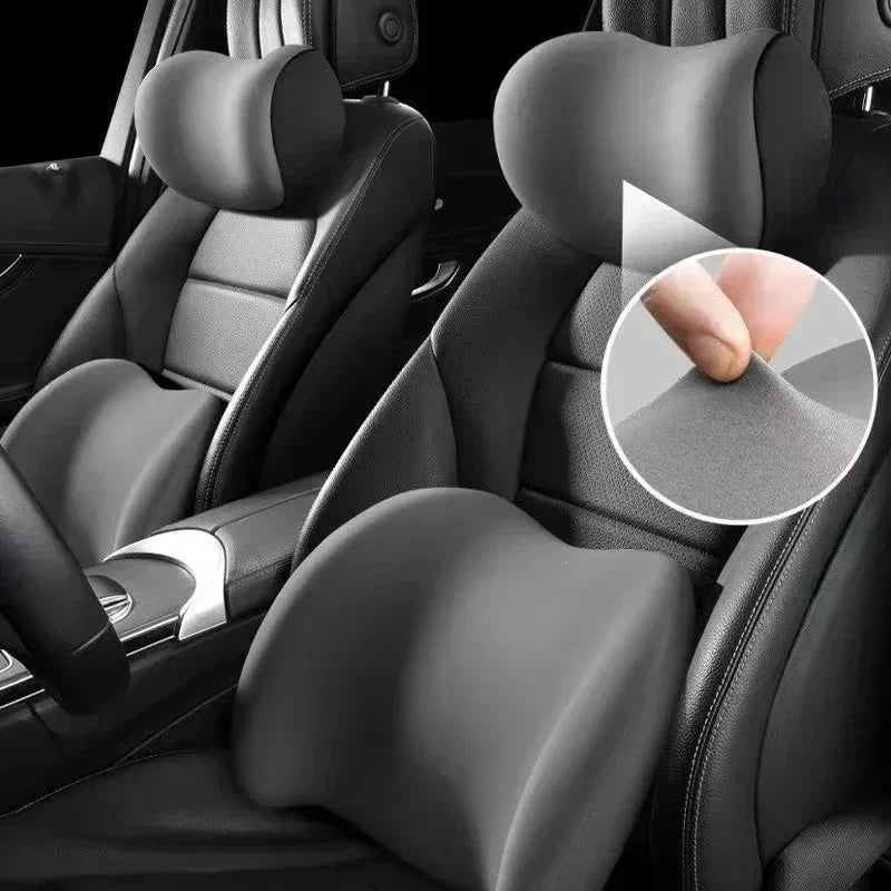 Memory Foam Lumbar Support Cushion for Ergonomic Car Comfort
