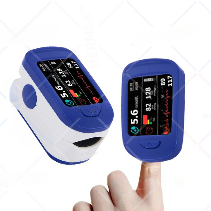LED Display Fingertip Pulse Oximeter for Digital Readings
